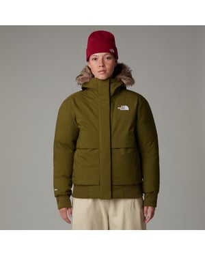 Women's Arctic Bomber Jacket Forest Olive