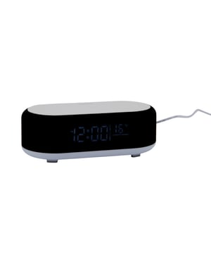 Karlsson wekker vogue w. phone charger and blue tooth -