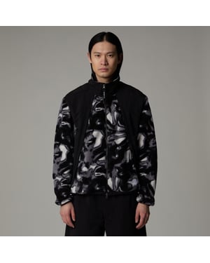 Men's Polar Sun Fleece Jacket TNF Black Liquid Print/