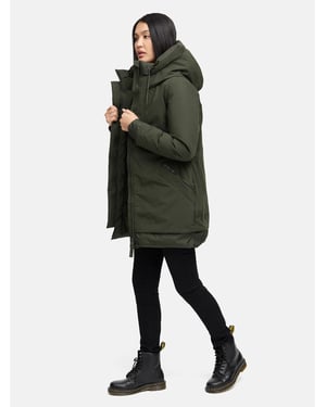 Navahoo dames winterparka WINTERPRINZESSIN met capuchon & vrouwelijke pasvorm