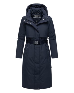 Navahoo dames winterparka WALDBUMMLER – weerbestendig & stijlvol met tailleceintuur