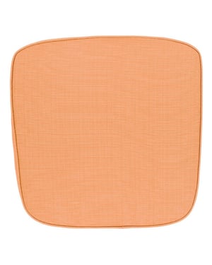 Unique Living wickerstoelkussen bliss outdoor orange -46x47x4cm