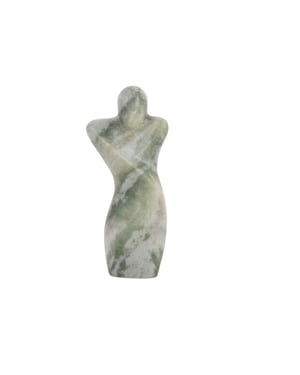 Present Time beeld man abstract himalayan green