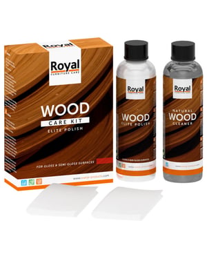 Oranje Furniture Care Wood care kit elite polish starter kit 2x75 ml