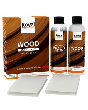 Oranje Furniture Care Wood care kit elite polish 2x 250 ml