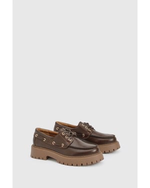 Chunky Boat Shoe Loafers