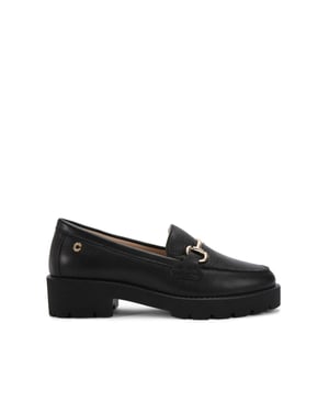 Carvela Leather Snap Chunky Loafers
