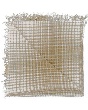 Unique Living plaid allon 130x180cm stone