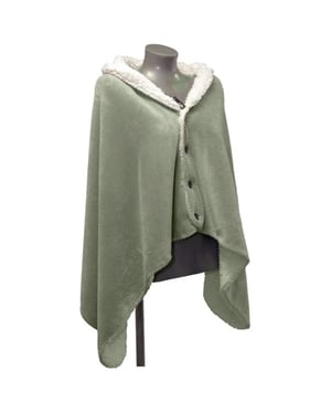 Unique Living plaid coby tea green -75x150cm