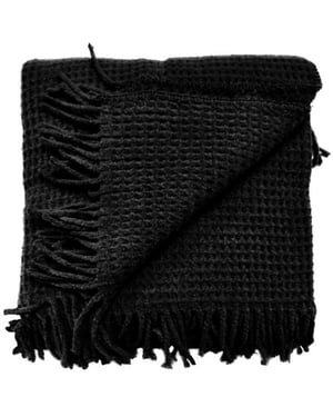 Unique Living plaid selien 150x200cm black