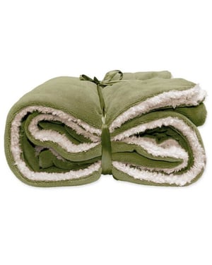 Unique Living plaid lars tea green -150x200cm