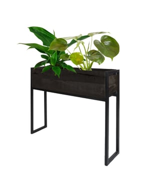 Home67 Plantenbak faab mangohout 84 cm