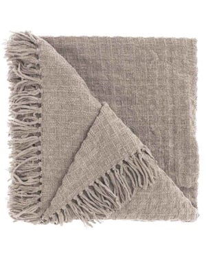 Unique Living plaid verlin chateau grey -130x180cm