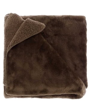 Unique Living | plaid torvah 150x200cm bison brown