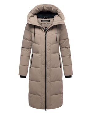 Navahoo dames wintermantel SCHOKOKUSS – elegant, warm & functioneel