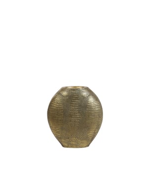 Light & Living vaas skeld 29.5x8x31.5cm -