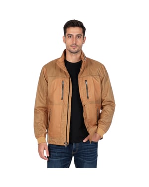 Toplook Mens Showerproof Jacket Relax Fit Lightweight Hooded Windbreaker Coat
