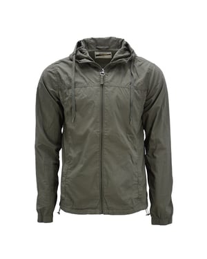 Mens Showerproof Jacket Regular Fit Lightweight Hooded Travel Windbreaker Coat