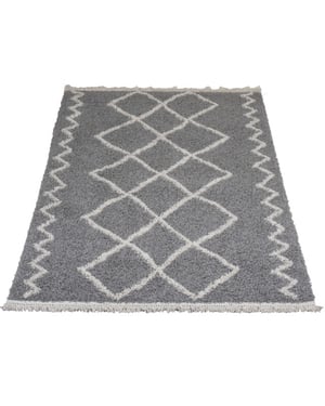 Home67 Vloerkleed marrakesh grey 160 x 230 cm
