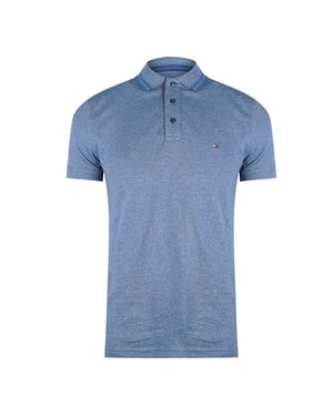 Tommy Hilfiger Faded Indigo Poloshirt