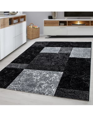 Muratap Basic collection modern vloerkleed / grijs laagpolig- 80x150