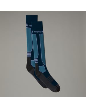 Resort Ski Socks  Midnight Petrol/Algae B