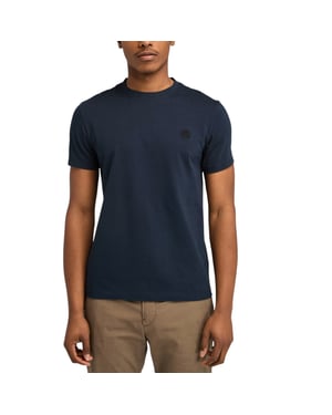 Timberland Mens T Shirts Classic Logo Summer Crew Neck Dunstan River Tops New