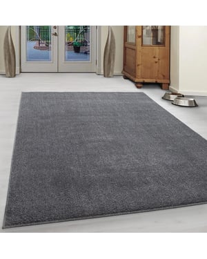 Muratap Basics effen vloerkleed licht laagpolig- 160x230 cm