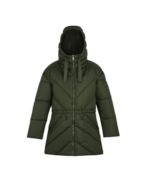Regatta Dam/Lady Rusey Quiltad Vadderad Jacka (Khaki grönt)