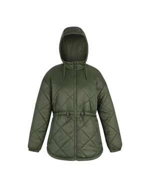 Regatta Womens/Ladies Ivey Quilted Jacket (Dark Khaki)