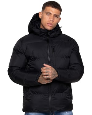 Kruze | Mens Hooded Puffer Jacket