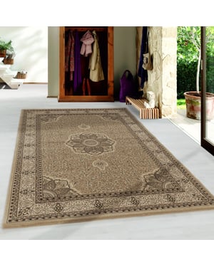 Muratap Isfahan oosters klassiek laagpolig vloerkleed 80x150 cm