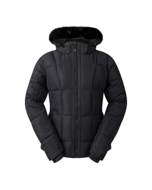 Dare 2B Dames Glamourize VI Ski Jacket (Zwart)