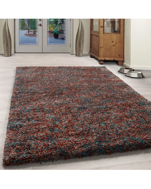 Muratap Rainbow soft shaggy hoogpolig vloerkleed terra- 160x230 cm