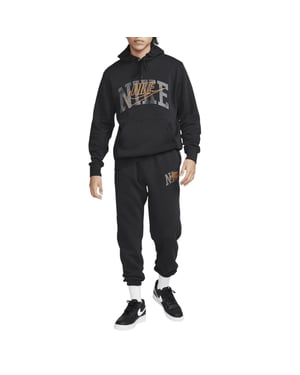 Nike Mens Tracksuit Club Fleece Pullover Hoodie Cuffed Jogger Sportswear