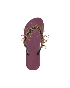 Bahia Lax Flip Flop Rubinröd