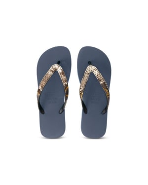 Uzurii Python taupe marineblauw