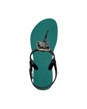 Uzurii Selena diamond silver bosgroen