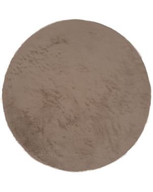 Veer Carpets Vloerkleed velluto choco rond ø160 cm