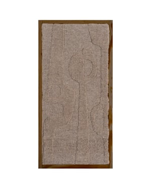 Home67 Wanddecoratie devin wool hanging 40 x 80 cm