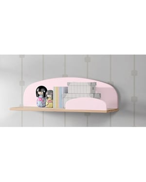 Lucevi kiddy wandplank 65cm hout - 65x25x21.5 cm