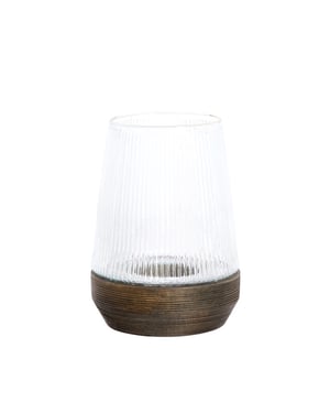 Light & Living windlicht minas Ø22x30cm -