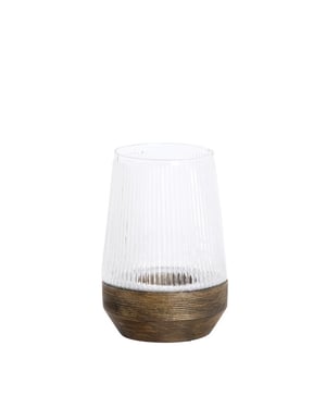 Light & Living windlicht minas Ø18x26cm -