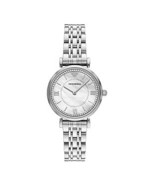 Emporio Armani Gianni T-bar Women's Silver Watch AR11701