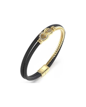 Guess UMB05029YGBKL Mens Sailor Knot Bracelet