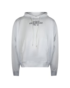 Off-white Off Line Skate Hoodie White