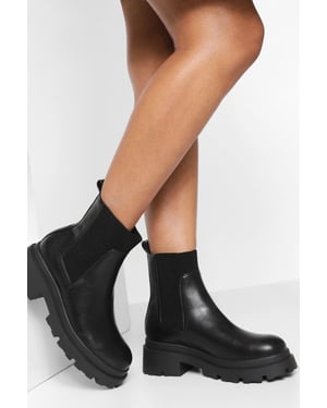 Chunky Sole Chelsea Boots