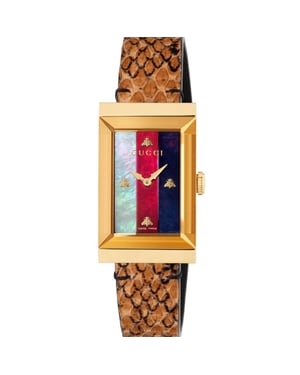 Gucci YA147402 G-Montuur Multicolor Horloge voor dames