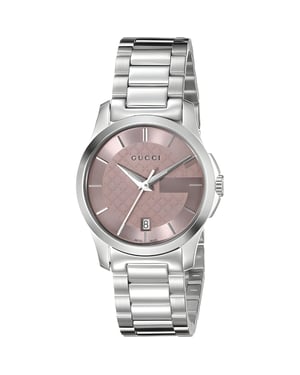 Gucci G-Timeless YA126524 Ladies Watch with Pink Dial