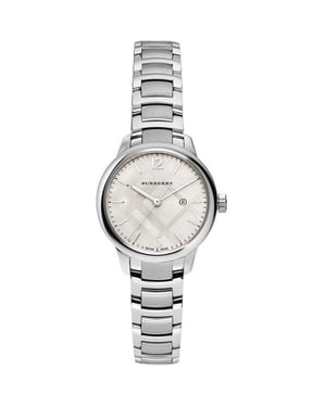 Burberry BU10108 Classic Women's Watch with 32mm Stainless Steel Case